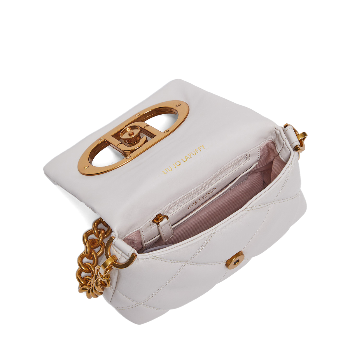 Liu Jo Borsa a tracolla LaPuffy trapuntata True Champagne - 5