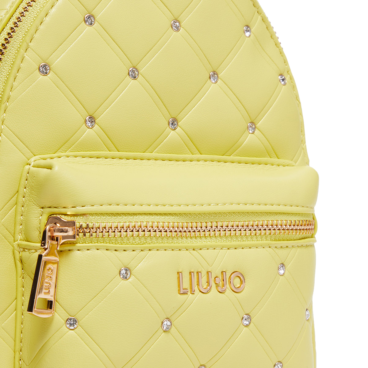 Liu Jo Mini Zainetto Ecosostenibile con strass Endive - 4