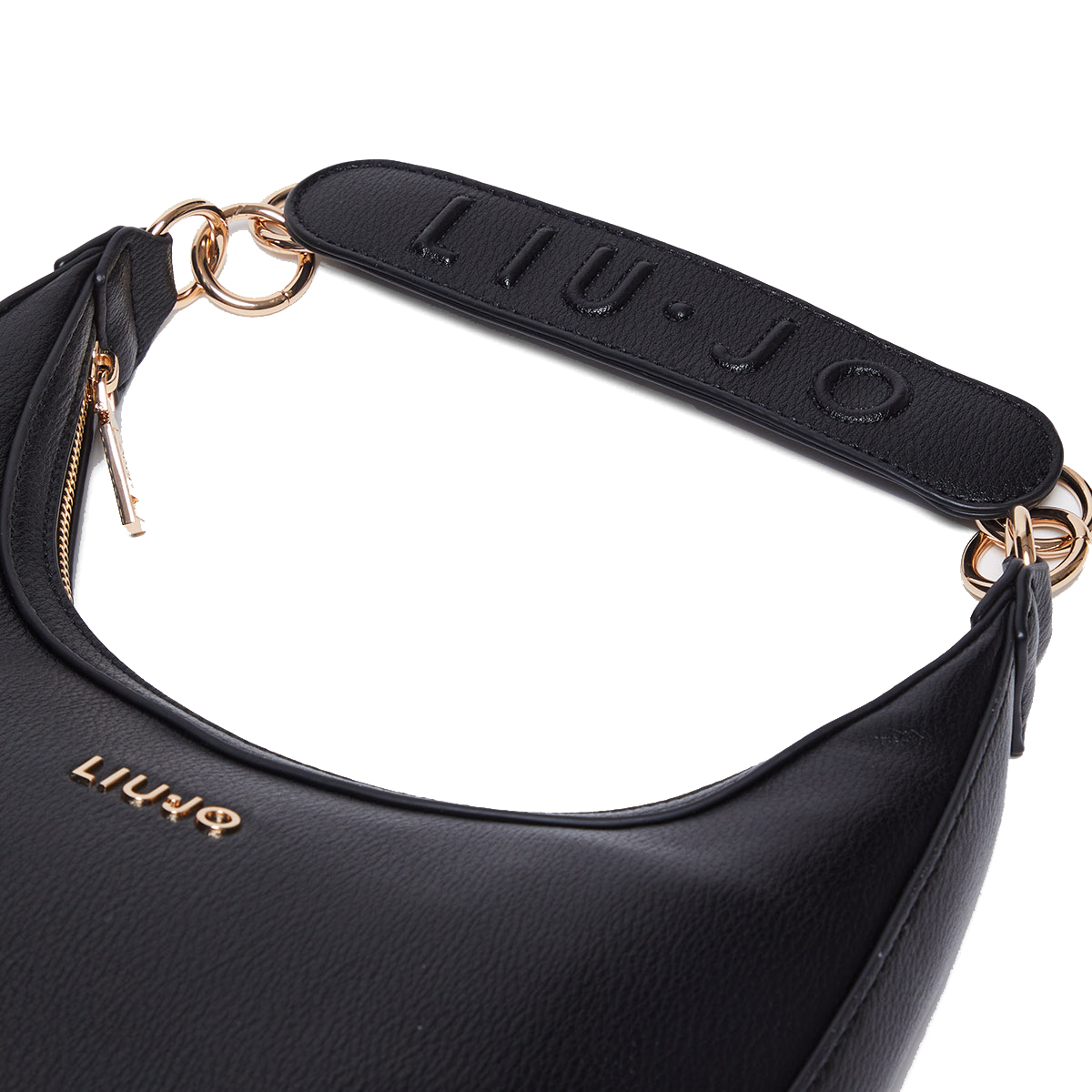 Liu Jo Hobo Bag con logo Nero - 4