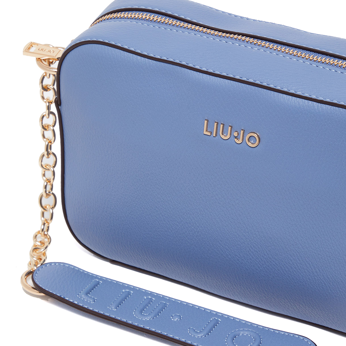 Liu Jo Borsa a spalla con logo Blue Denim - 4