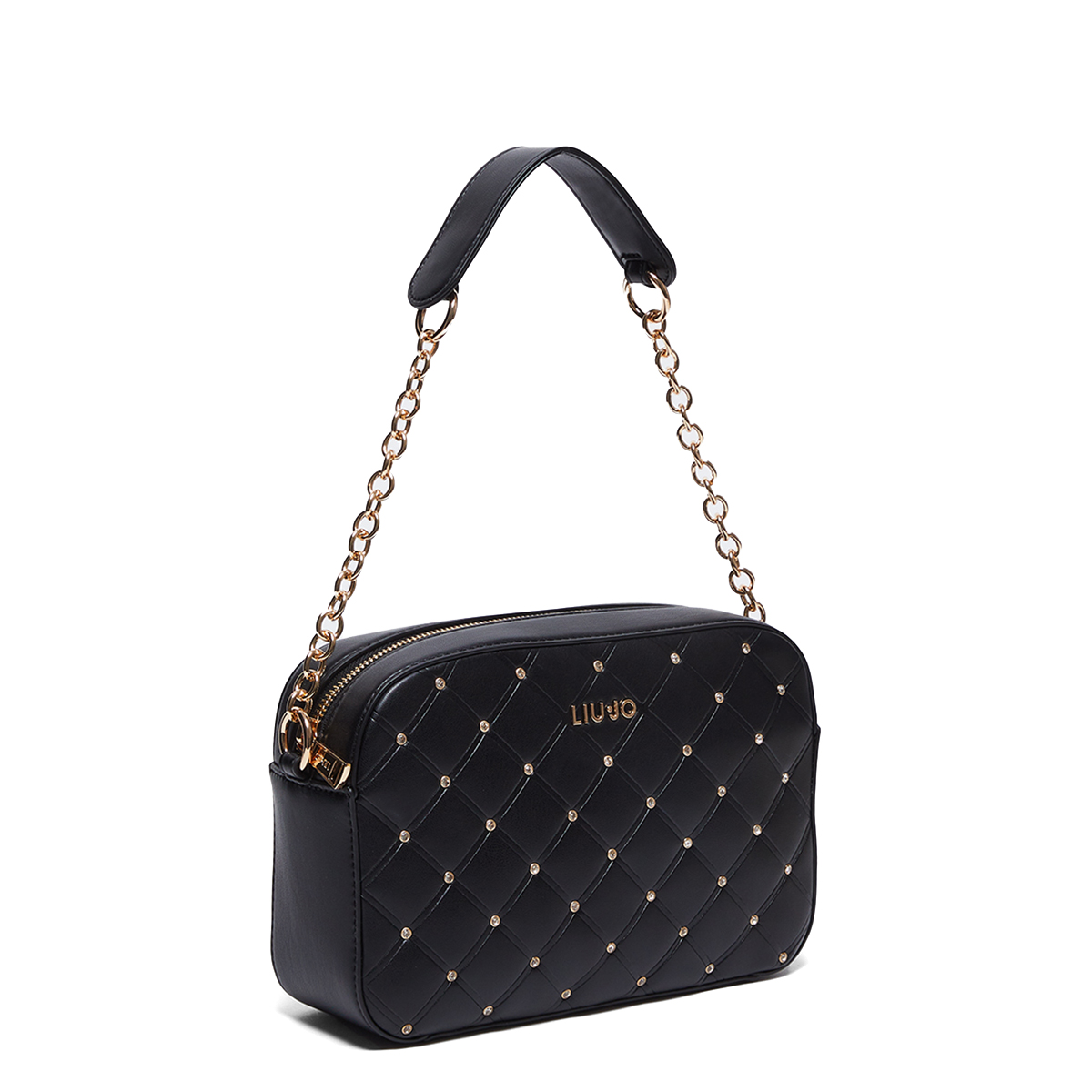 Liu Jo Borsa a spalla con strass Nero - 2