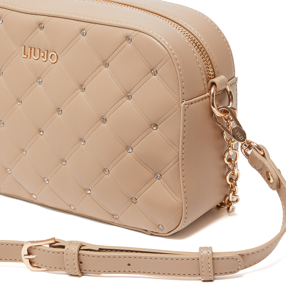 Liu Jo Borsa a spalla con strass Biscuit - 4