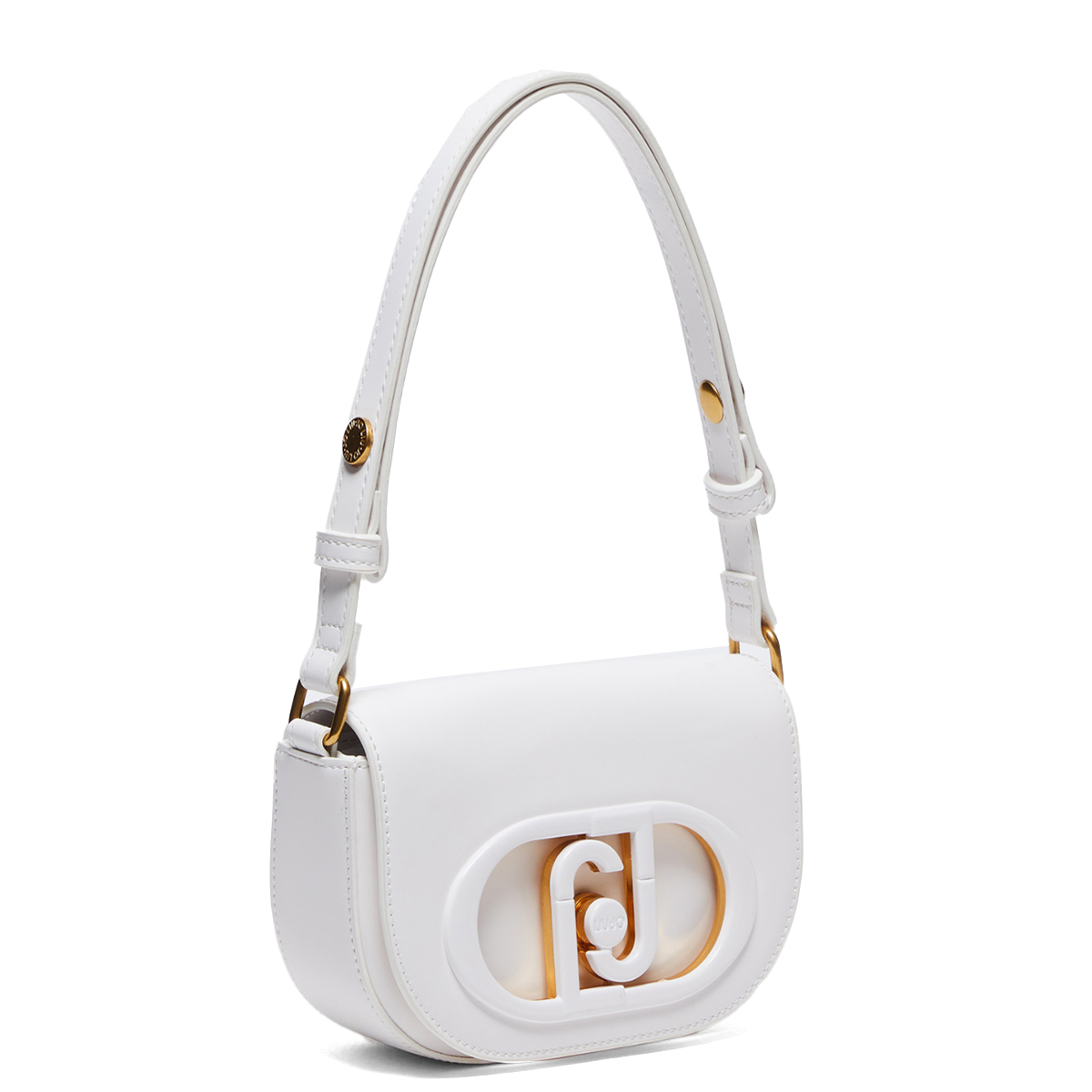 Liu Jo Borsa a spalla Medium con logo Off White - 2