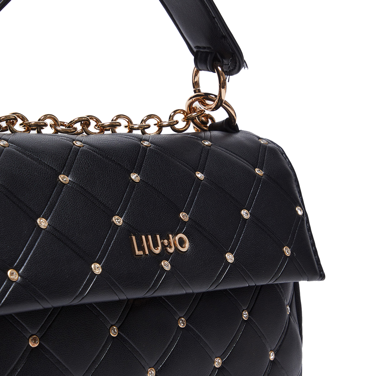 Liu Jo Borsa a mano con strass Nero - 4