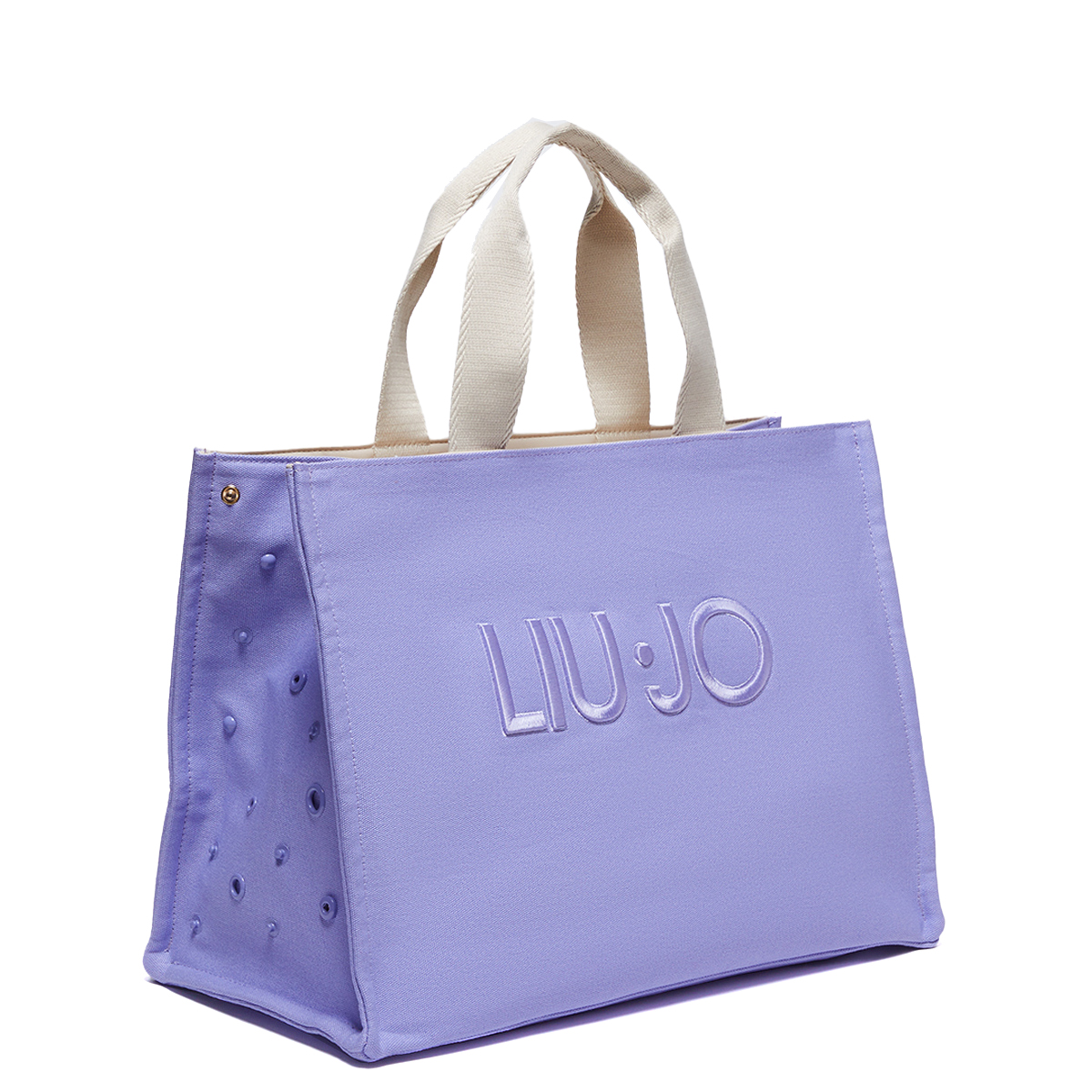 Liu Jo Shoppig Bag con logo Glicine - 2