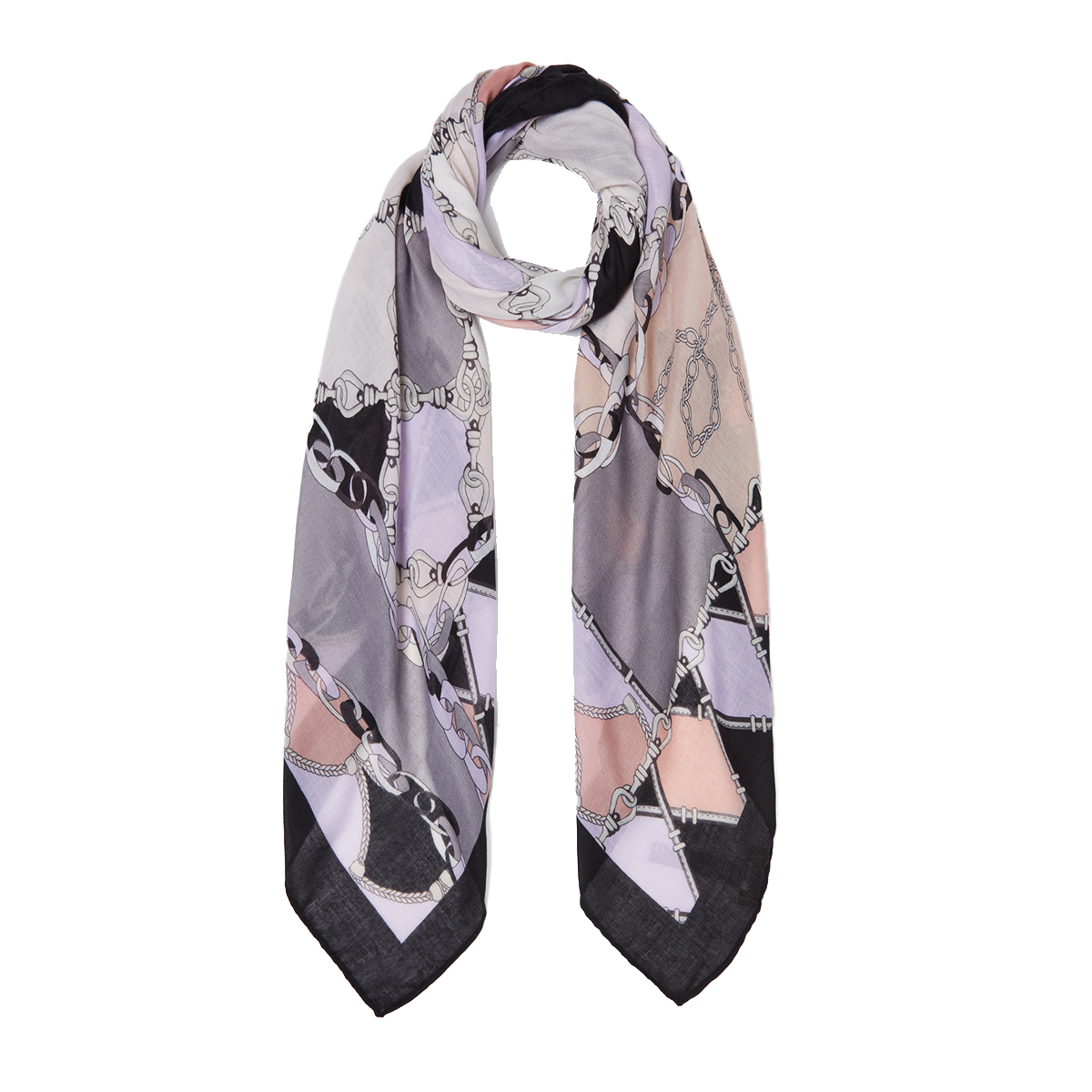 Liu Jo Foulard con stampa Nero - 2