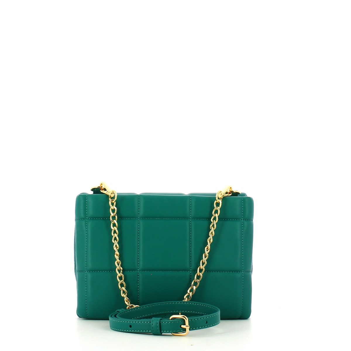 Love Moschino Borsa a tracolla Soft Padding Verde - 3