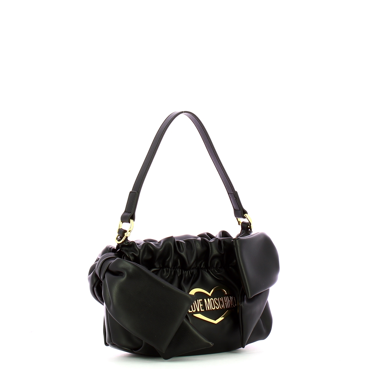 Love Moschino Borsa a mano Double Bow Nero - 2