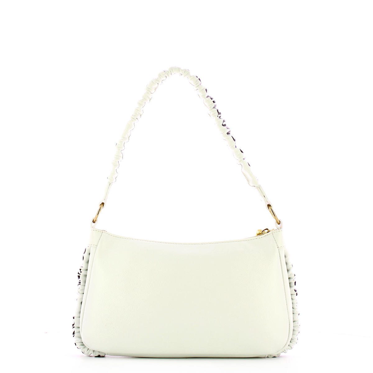 Love Moschino Borsa a spalla Logo Band Bianco - 3