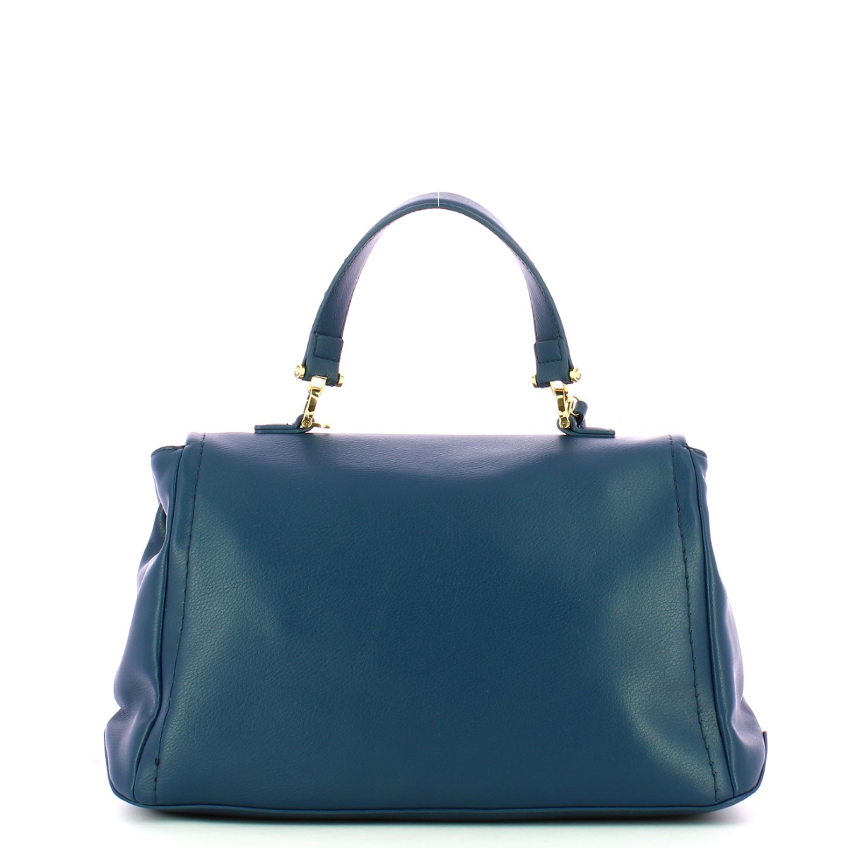 Love Moschino Borsa a mano Medium Sweet Lock Blu - 3