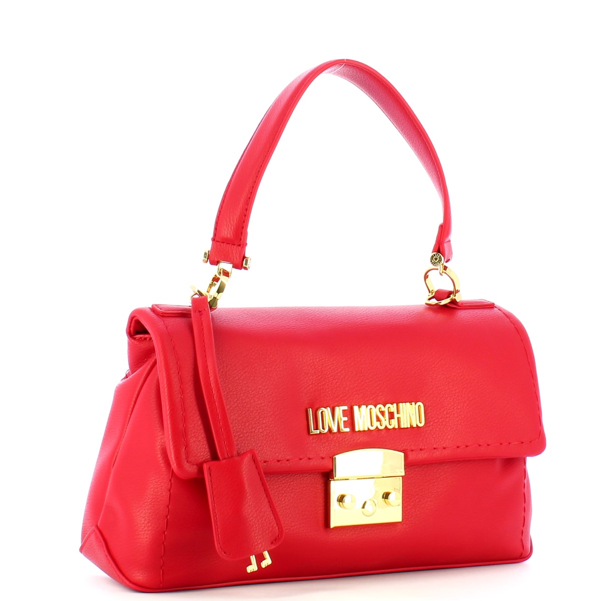 Love Moschino Borsa a mano Small Sweet Lock Blu - 2