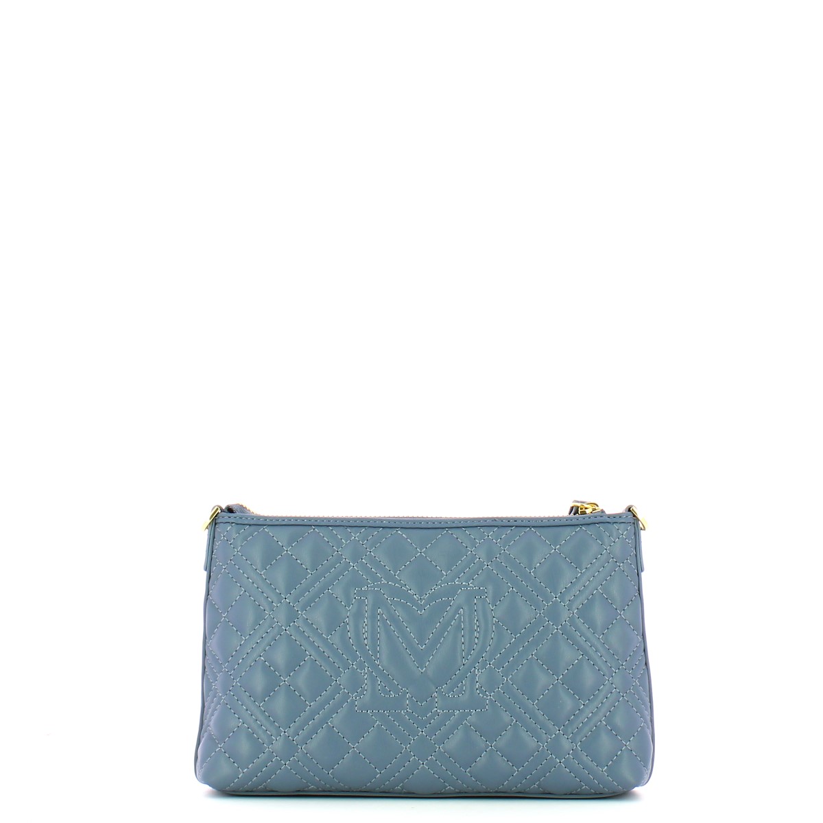 Love Moschino Tracollina Shiny Quilted Denim - 3