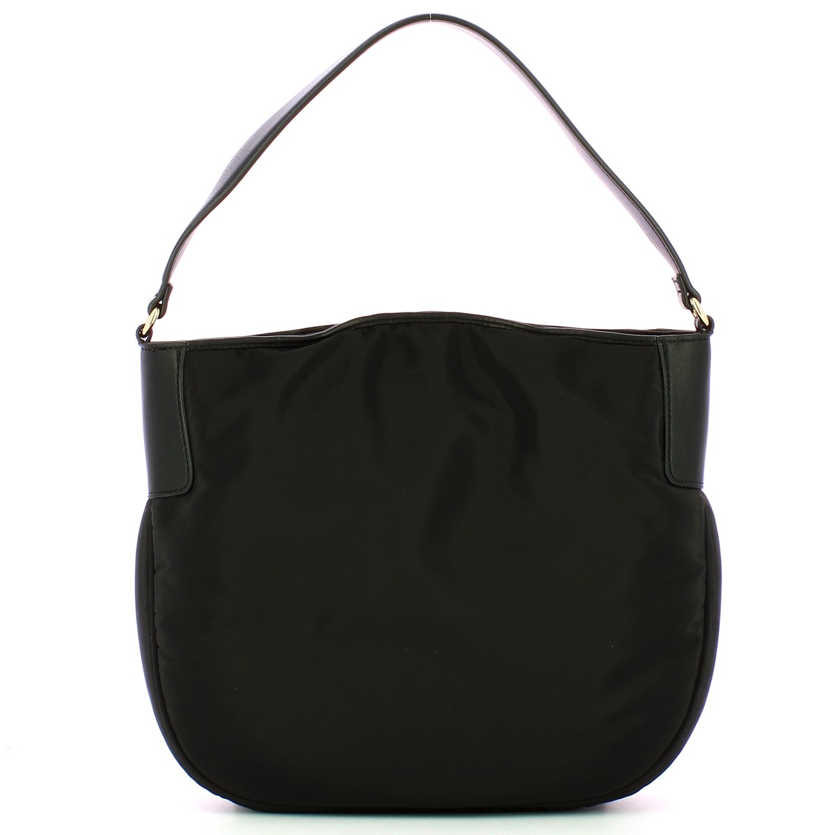 Love Moschino Hobo Bag Puffy Love in Nylon Nero - 3