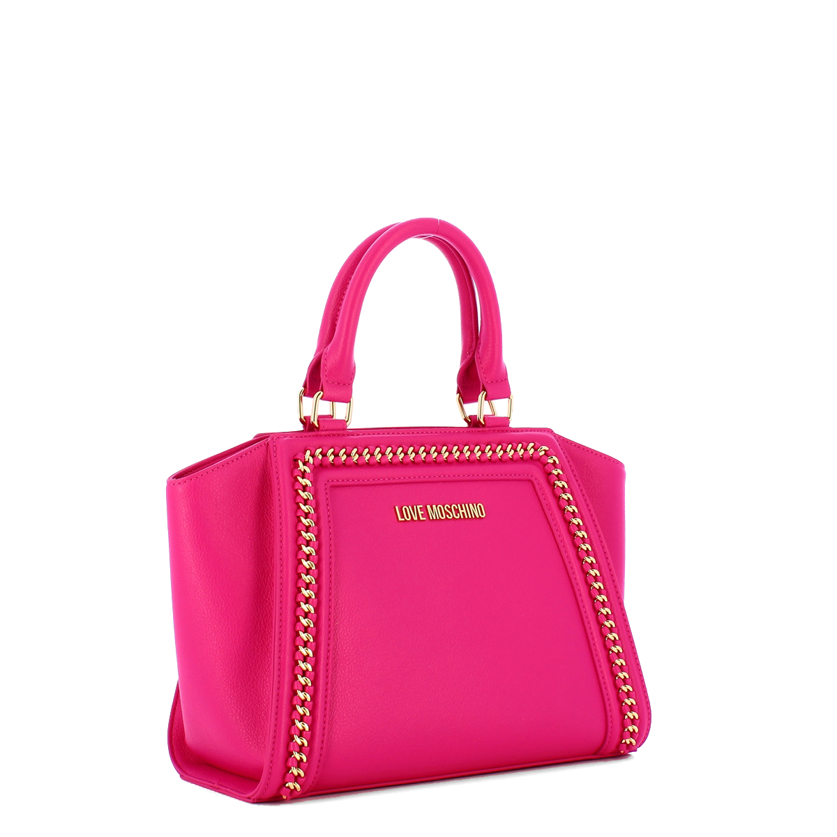 Love Moschino Borsa a mano con catena Fuxia - 2