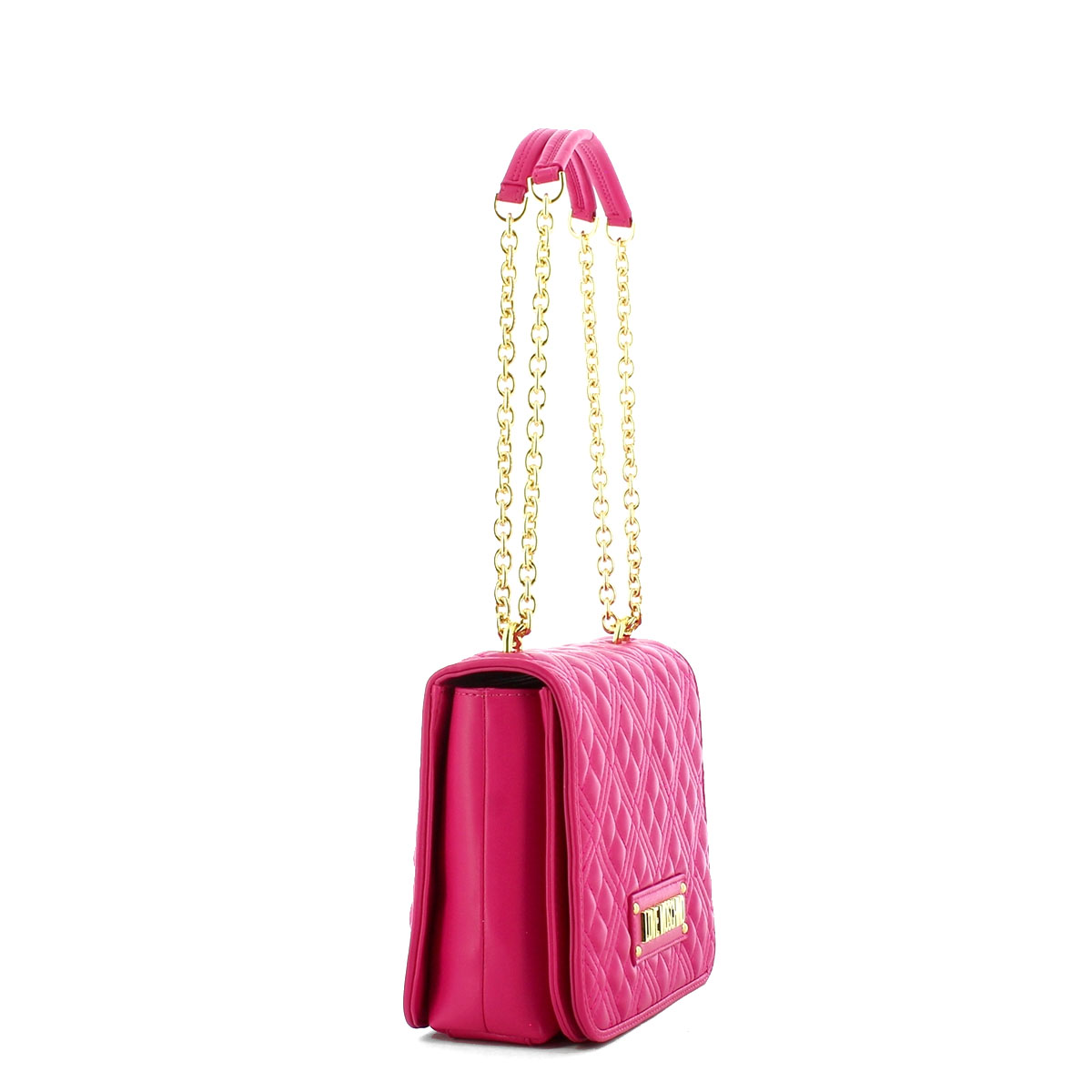 Love Moschino Borsa a spalla New Shiny Fuxia - 2