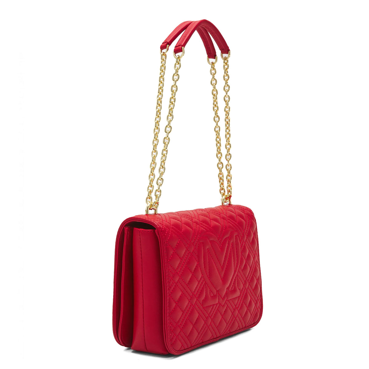 Love Moschino Borsa a spalla New Shiny Rosso - 2