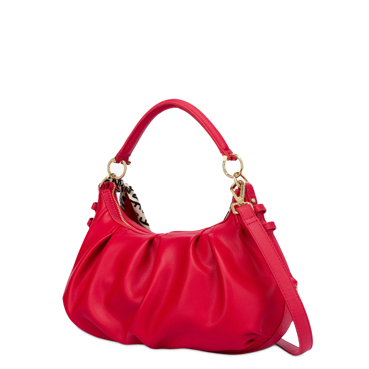 Love Moschino Borsa a mano con foulard City Bag Rosso - 2