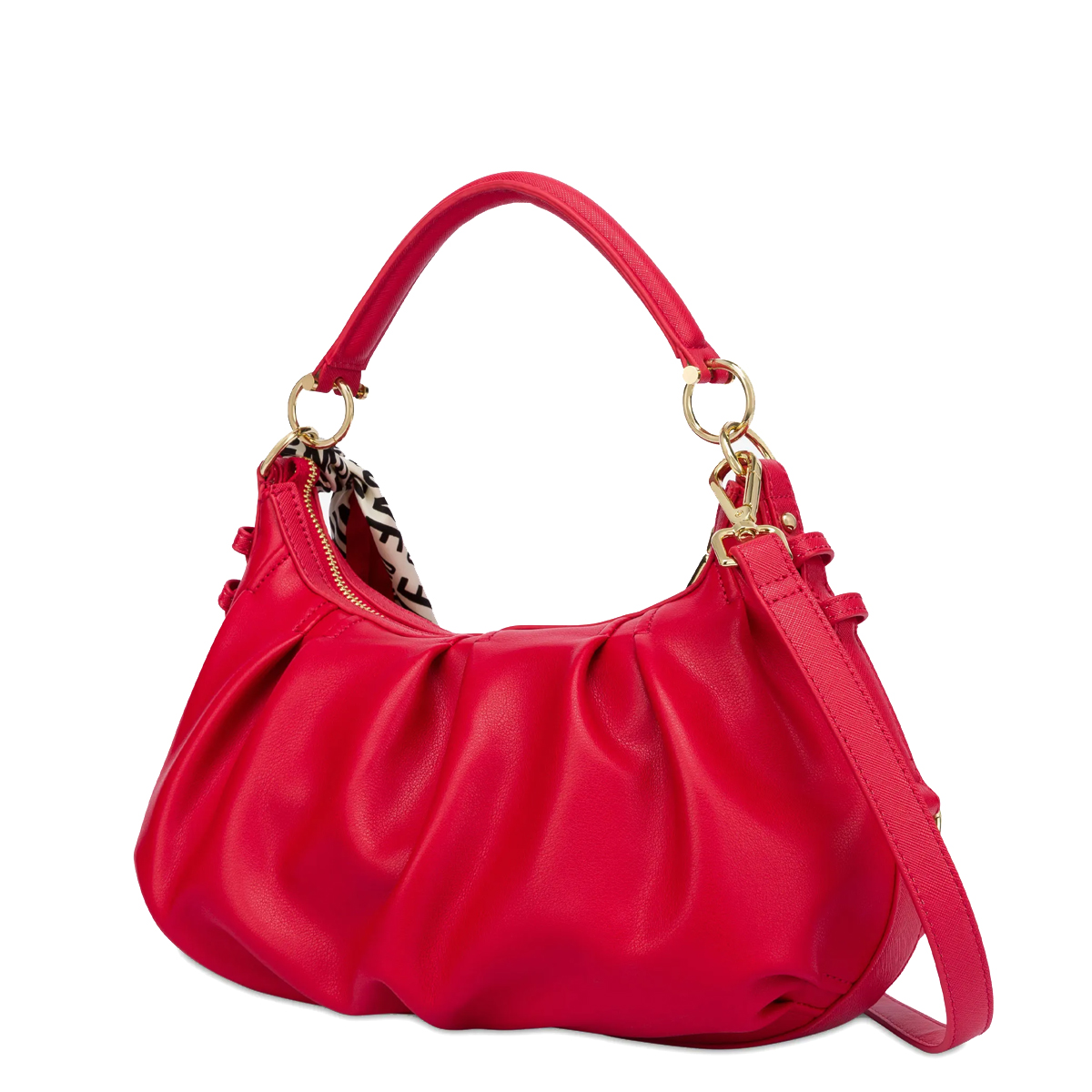 Love Moschino Borsa a mano Large con foulard City Bag Rosso - 2