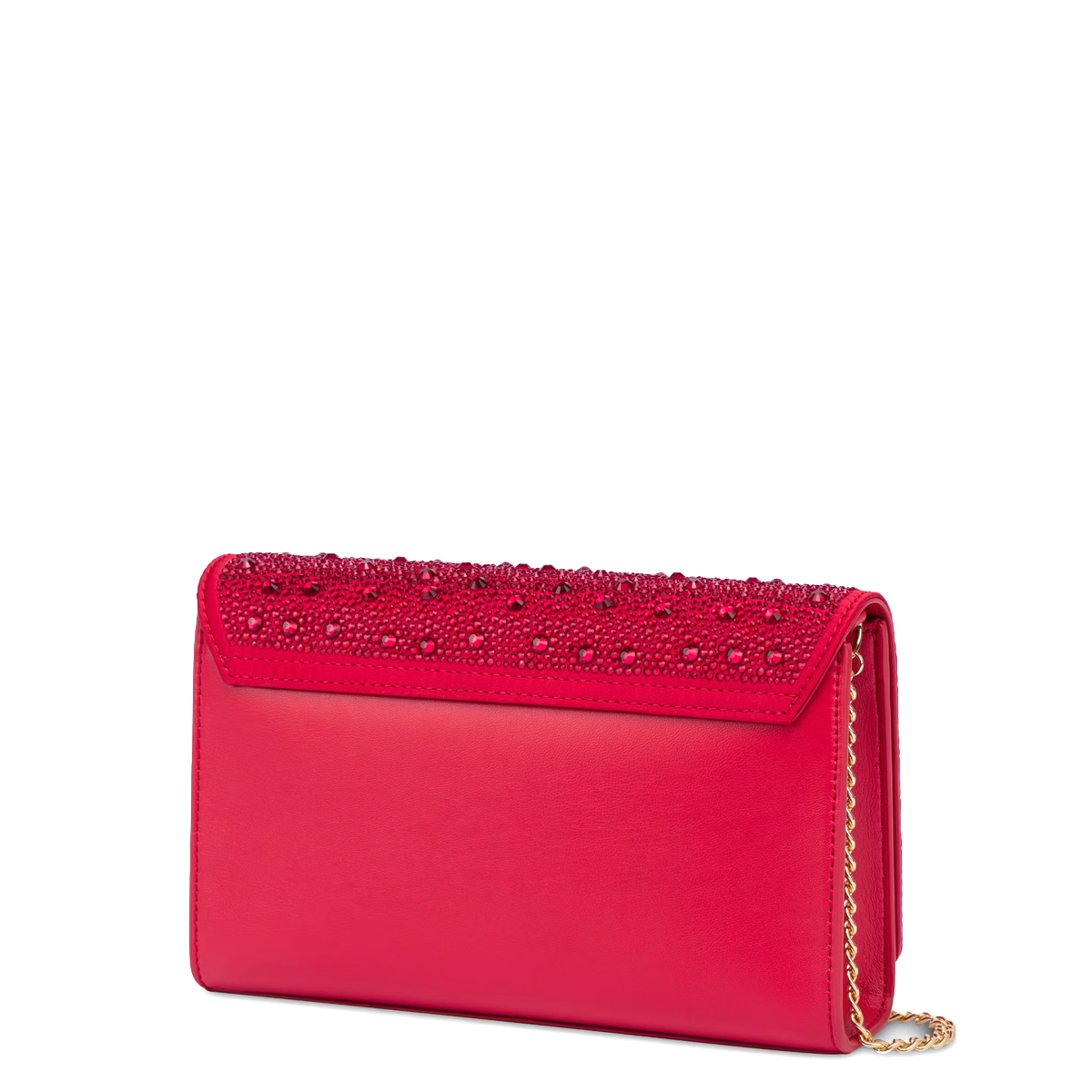 Love Moschino Pochette con strass Rosso - 2