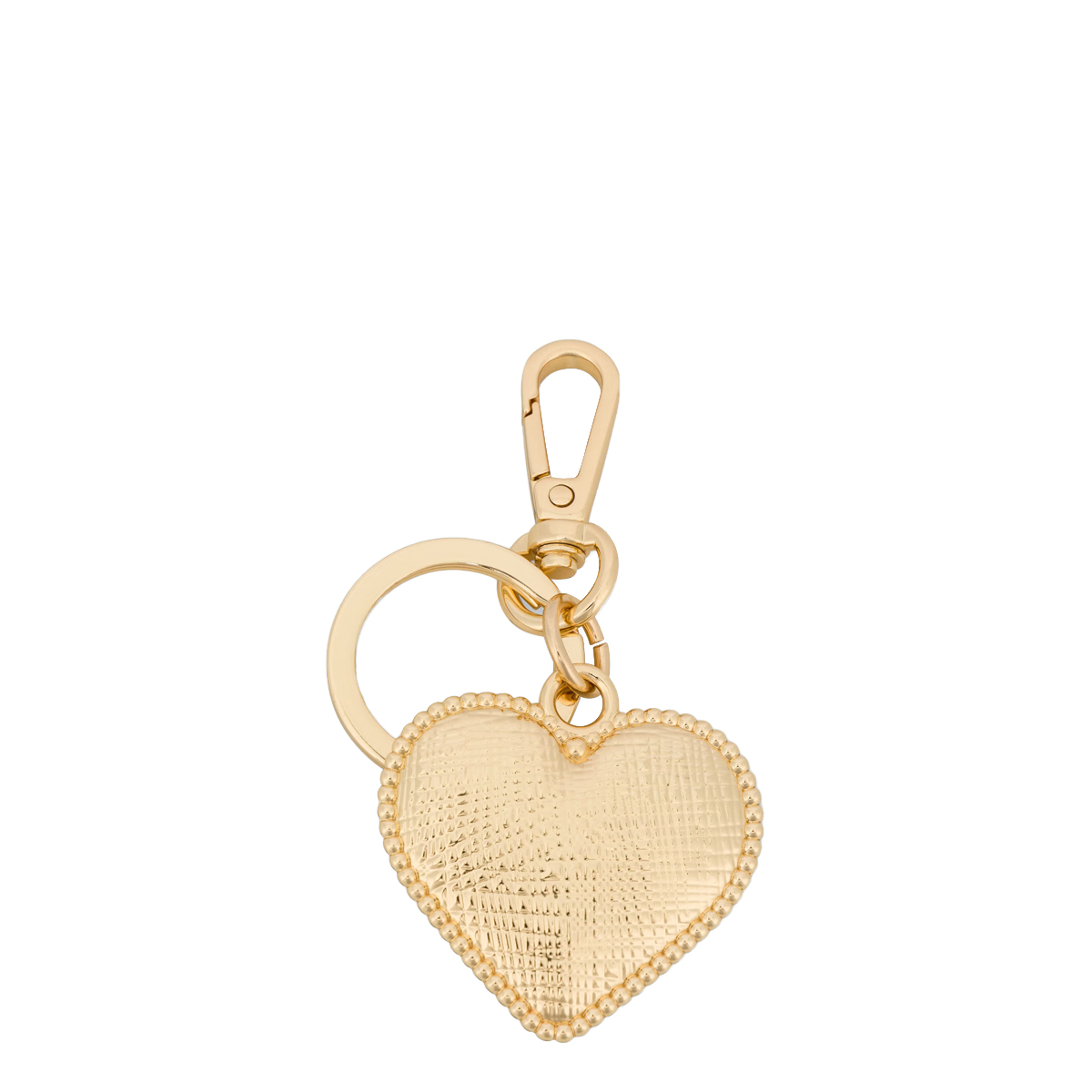 Love Moschino Portachiavi con cuore Oro - 2