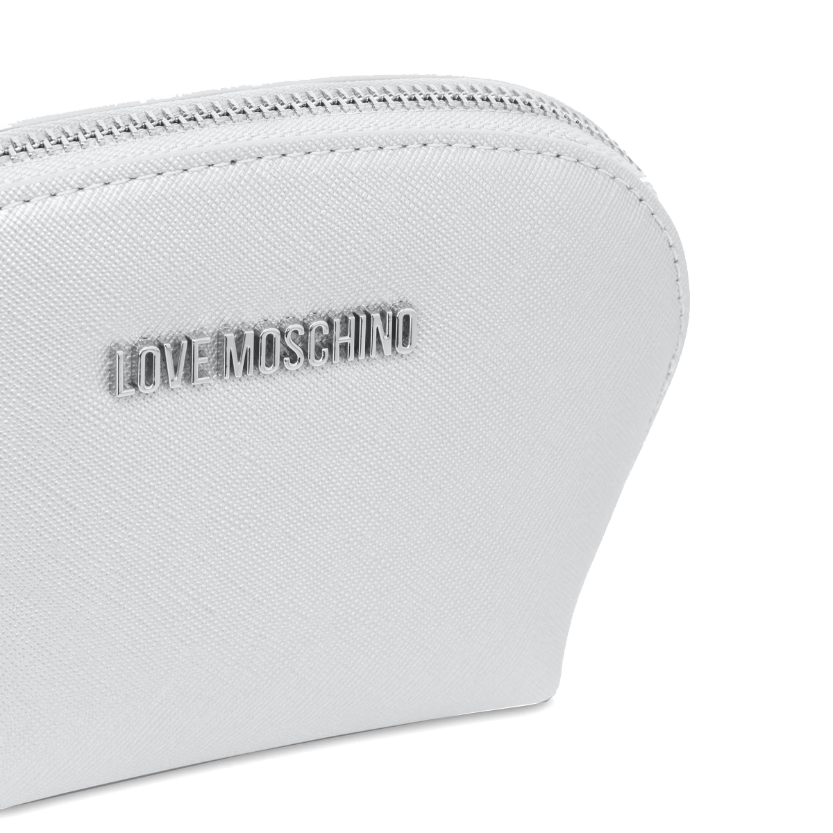 Love Moschino Bustina Piccola Argento Laminato - 3