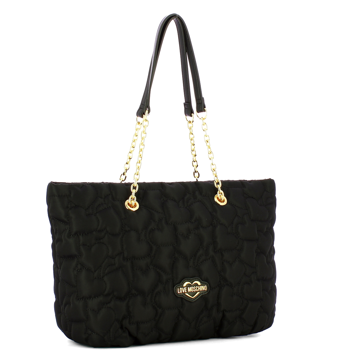 Love Moschino Shopper Eco-Friendly trapuntata Nero - 2