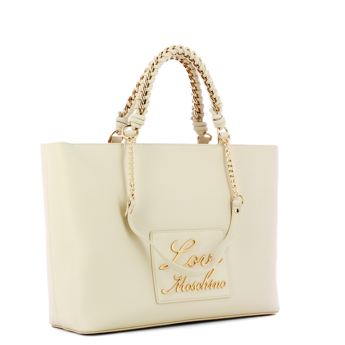 Love Moschino Shopper Lovely Love Avorio - 2