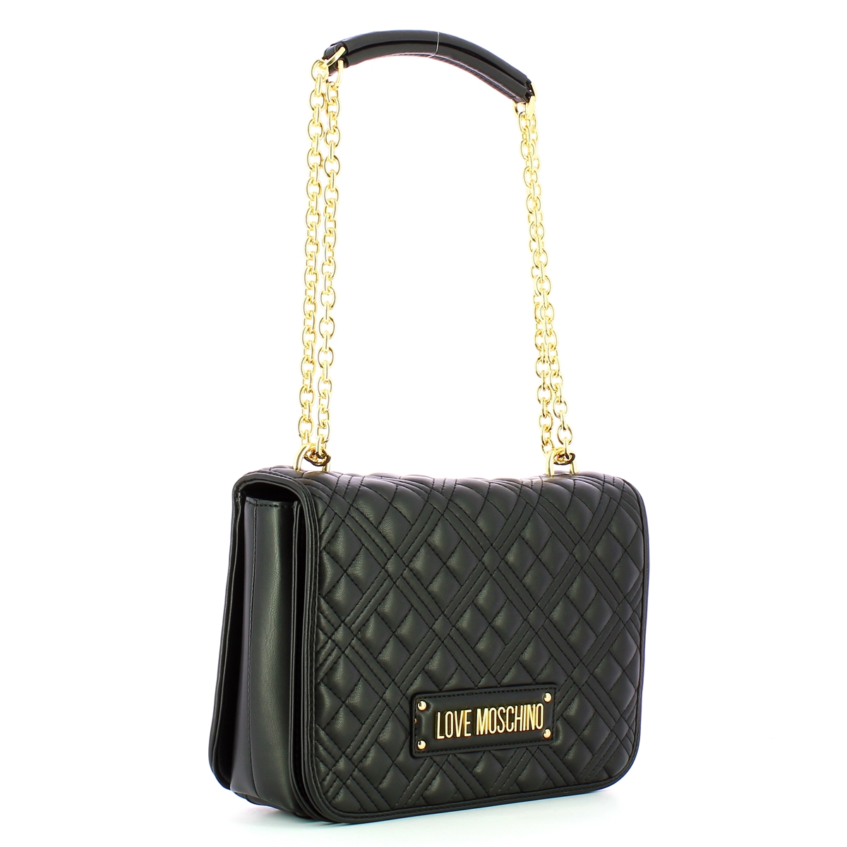 Love Moschino Borsa a spalla Shiny Quilted Nero - 2