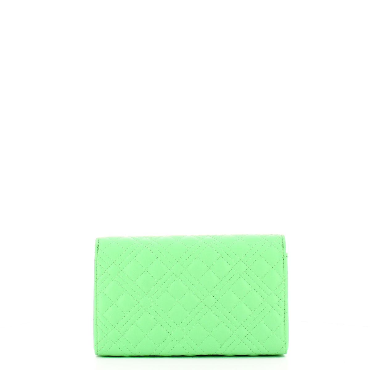 Love Moschino Clutch Shiny Quilted Menta - 3