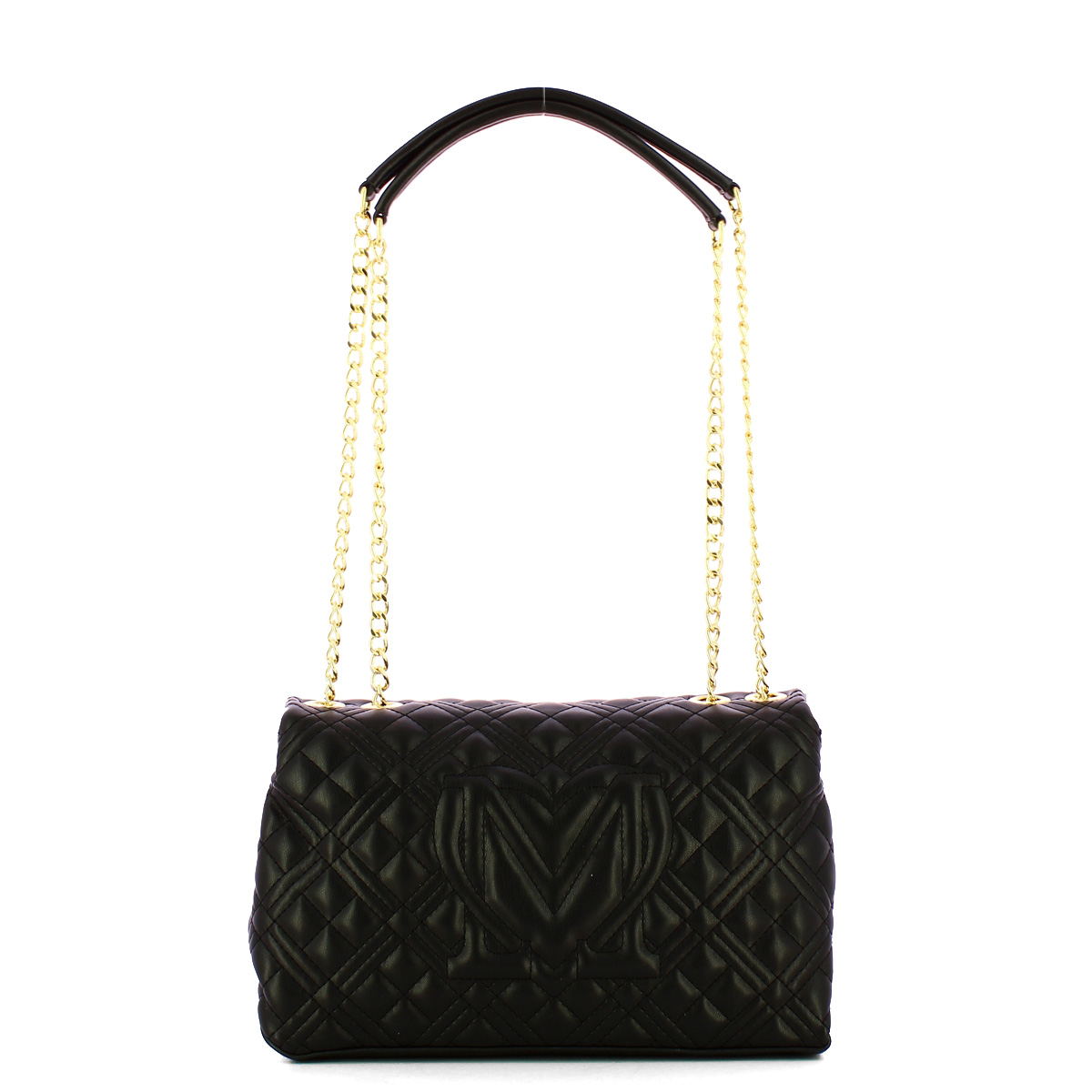 Love Moschino Borsa a spalla Shiny Quilted Nero - 3