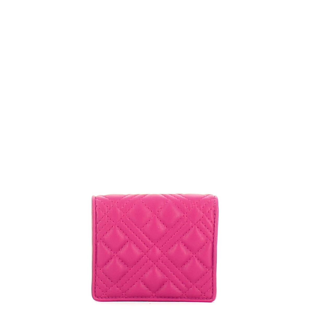 Love Moschino Portafoglio Piccolo Shiny Quilted Fuxia - 2