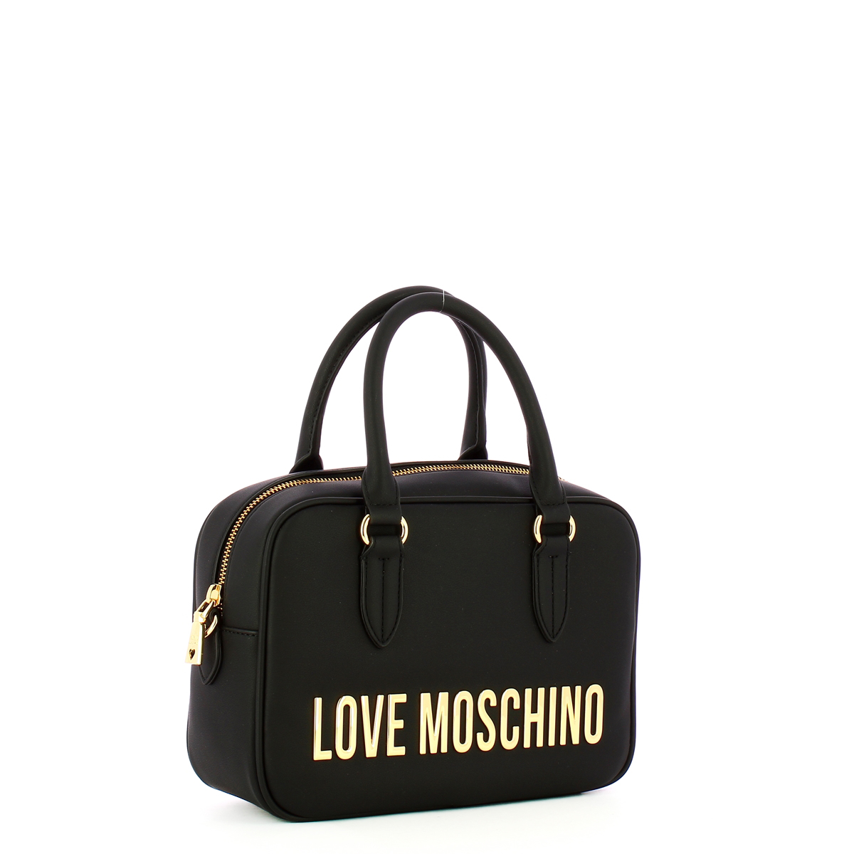 Love Moschino Bauletto Eco-Friendly con logo Nero - 2