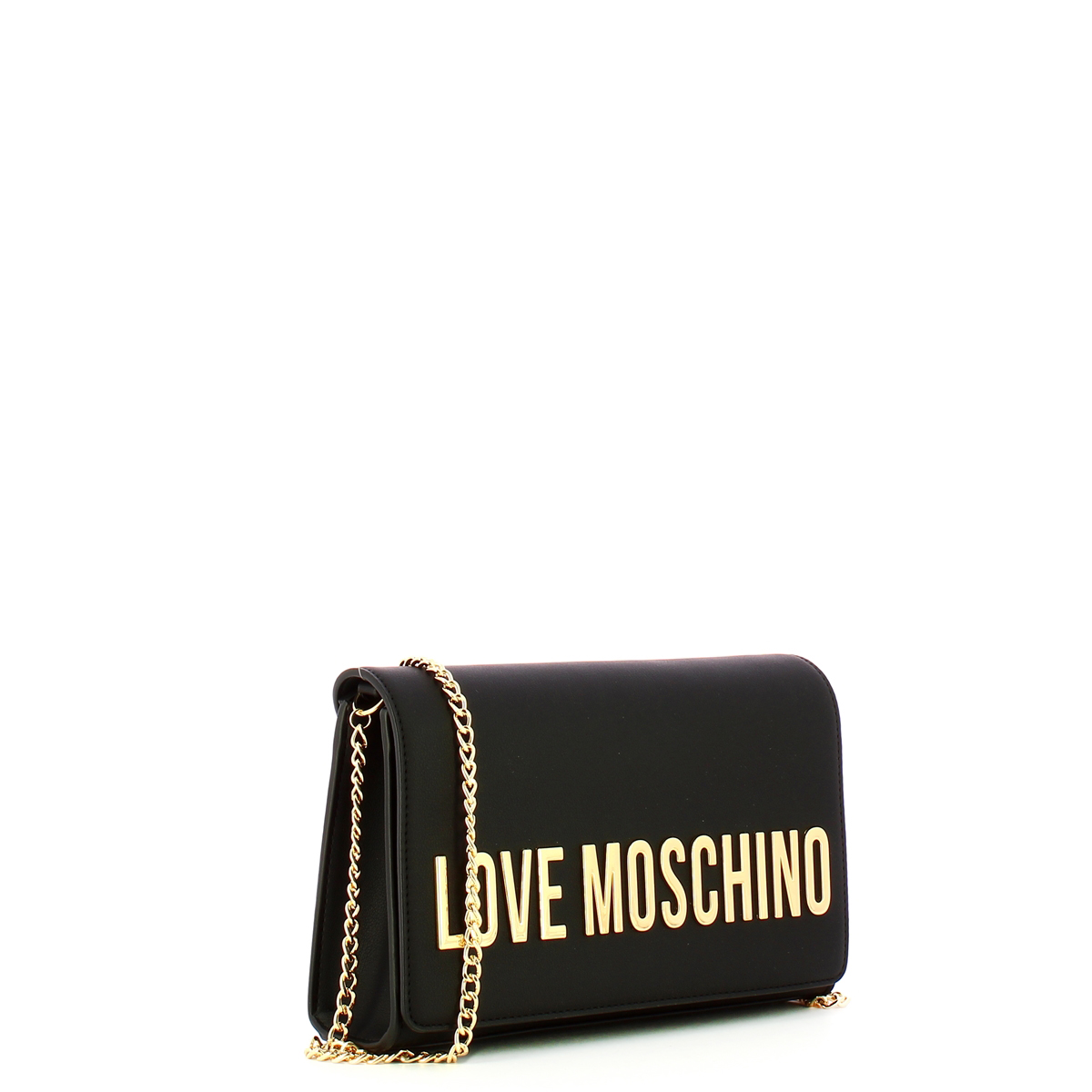 Love Moschino Clutch Eco-Friendly con logo Nero - 2