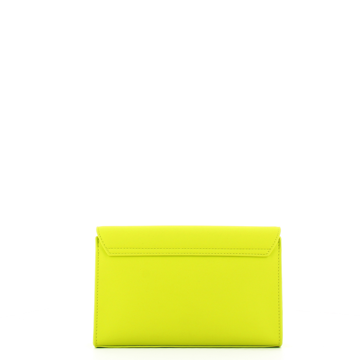 Love Moschino Clutch Eco-Friendly con logo Lime - 3