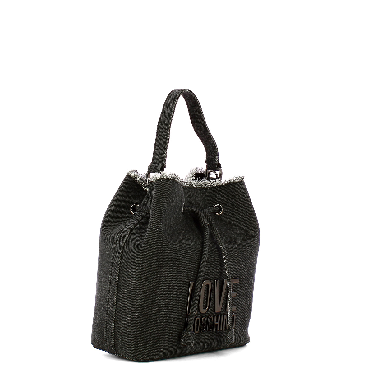 Love Moschino Secchiello Denim Nero - 2