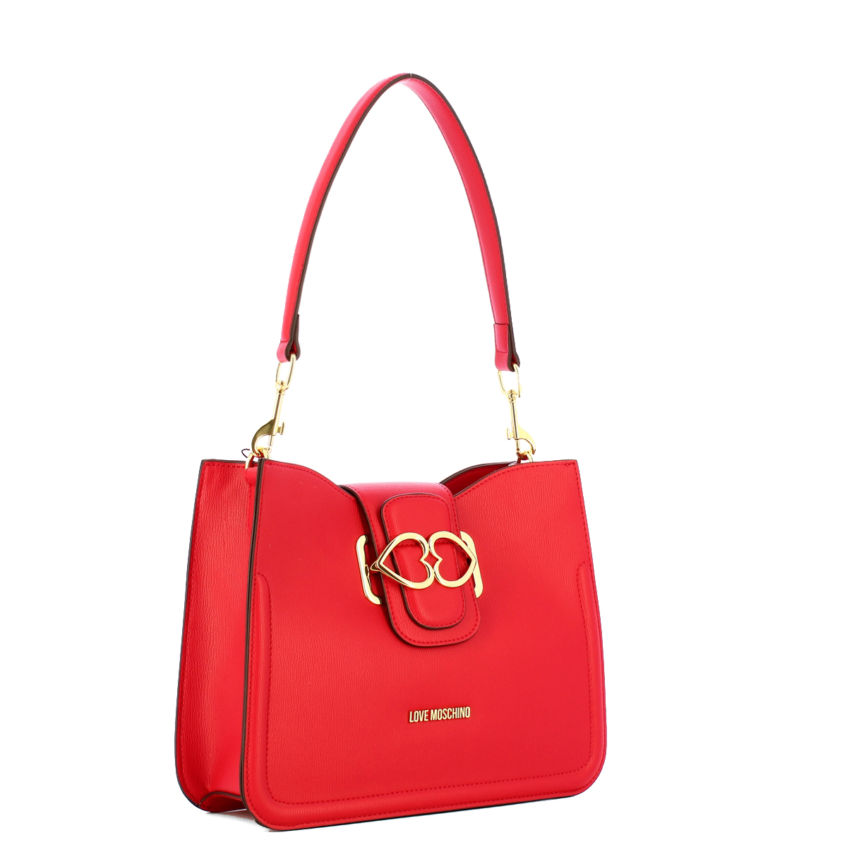 Love Moschino Hobo Bag Love Bridge Rosso - 2