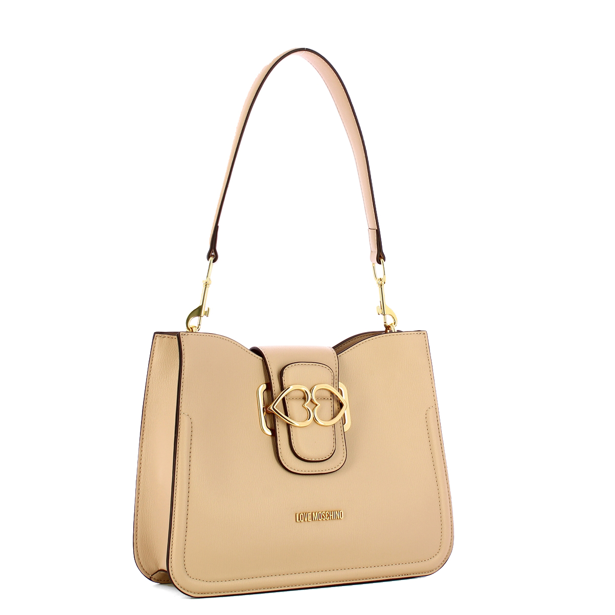 Love Moschino Hobo Bag Love Bridge Nude - 2