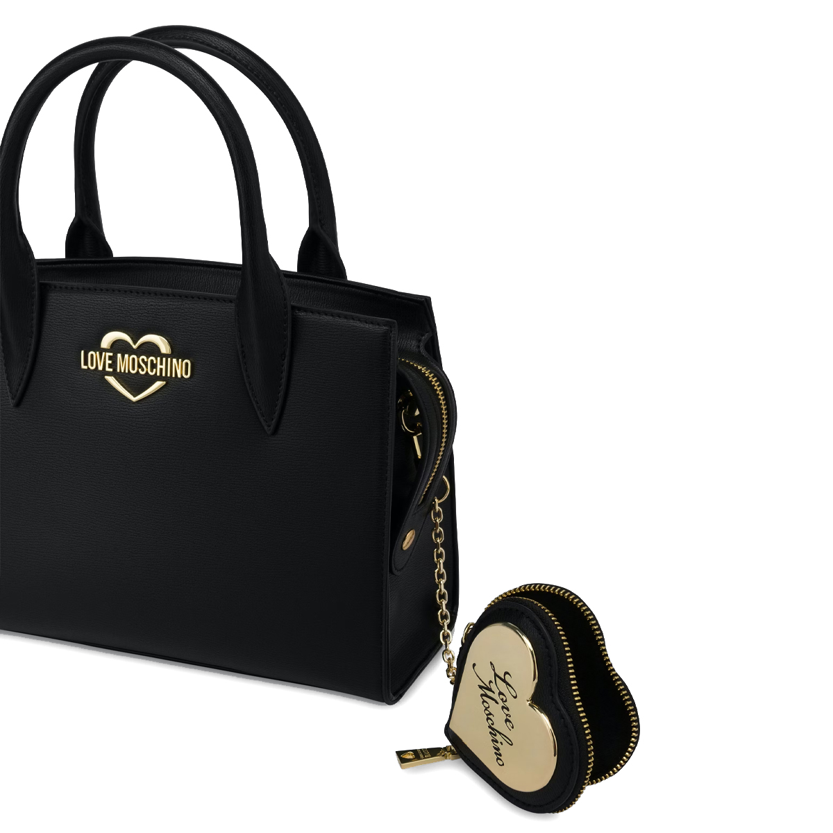 Love Moschino Borsa a mano Hollies Nero - 3