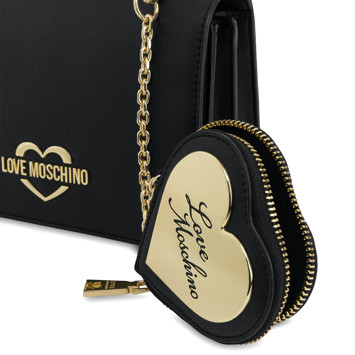 Love Moschino Mini Borsa a mano Hollies Nero - 3