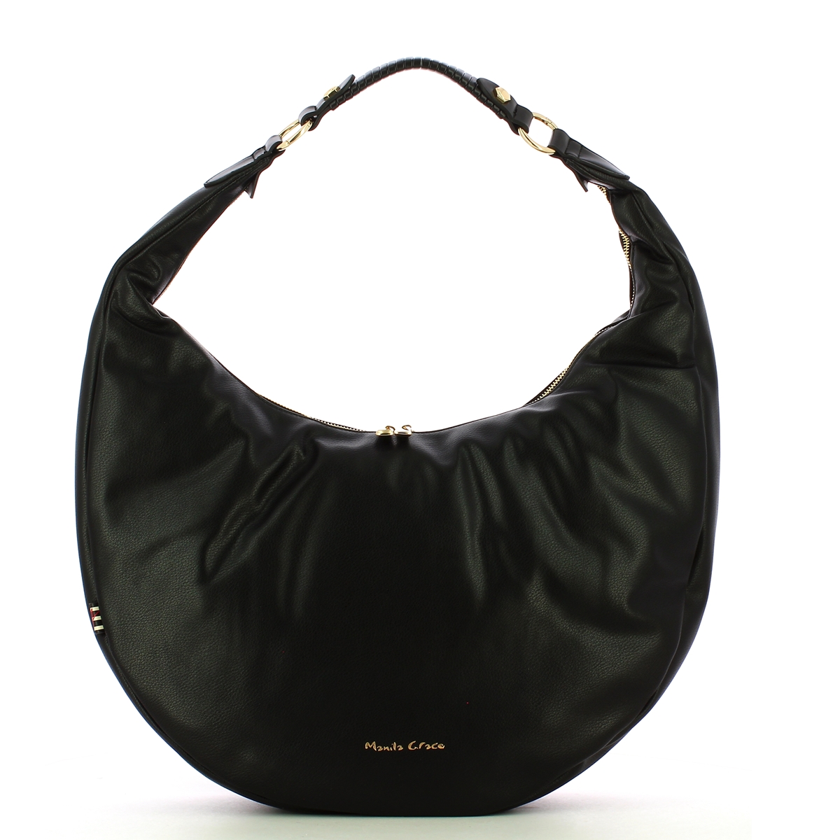 Manila Grace Maxi Hobo Bag Larissa Nero - 1