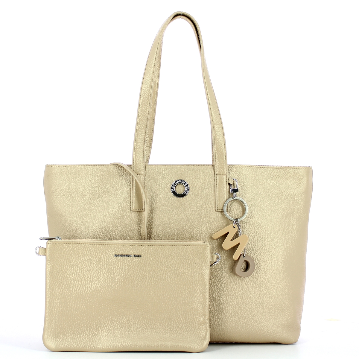 Mandarina Duck Borsa a spalla in pelle Mellow Lux - 4