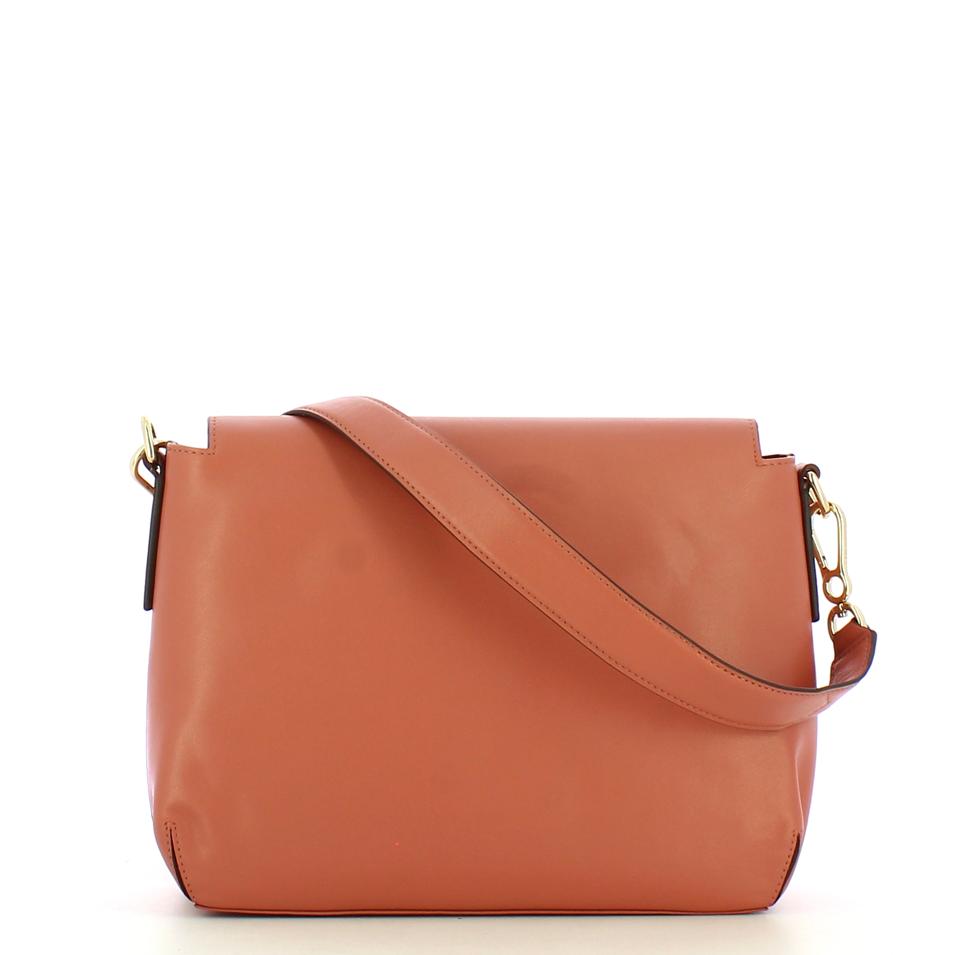 Mandarina Duck Borsa a tracolla in pelle Luna Light Mahogany - 3