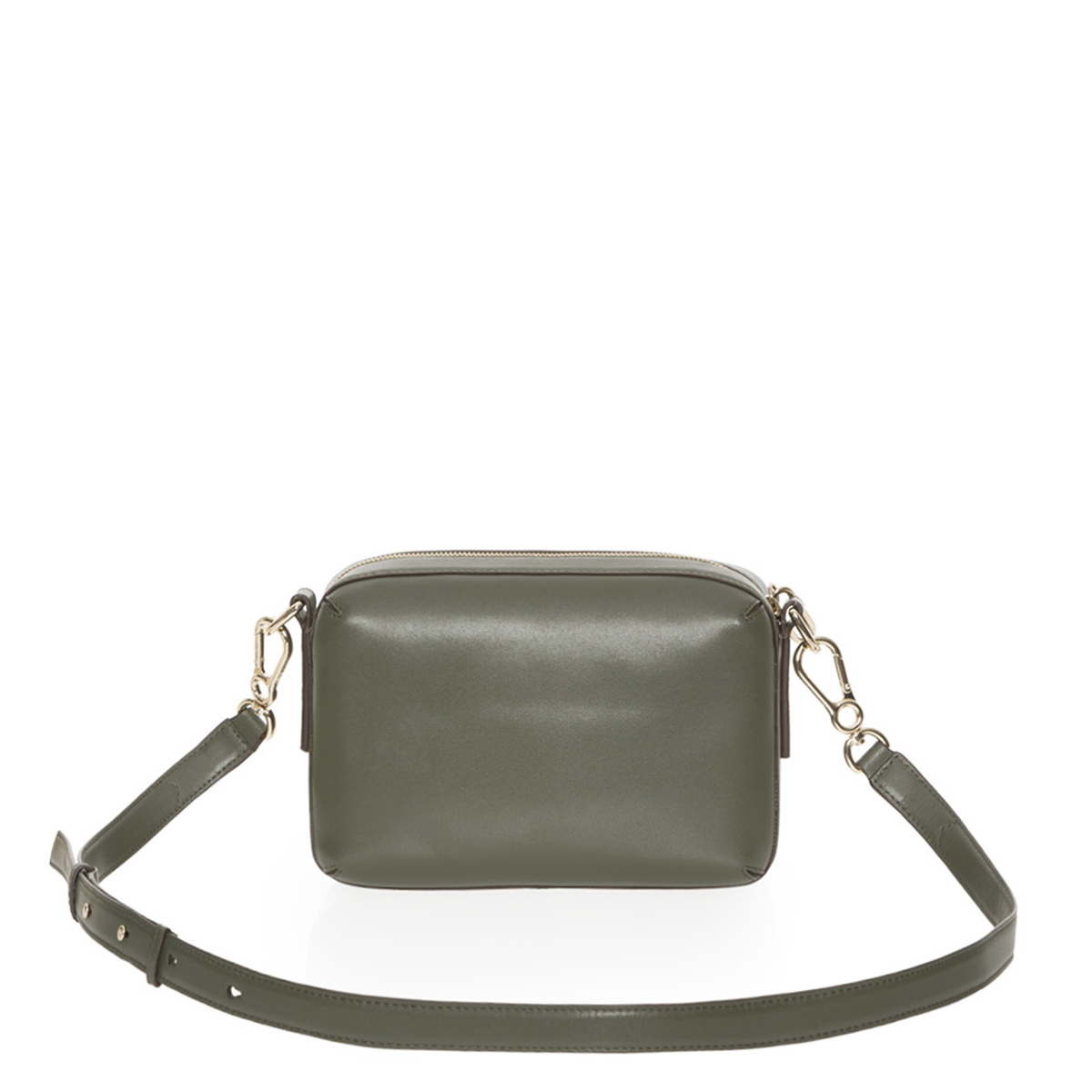 Mandarina Duck Borsa a tracolla in pelle Luna Military Olive - 3