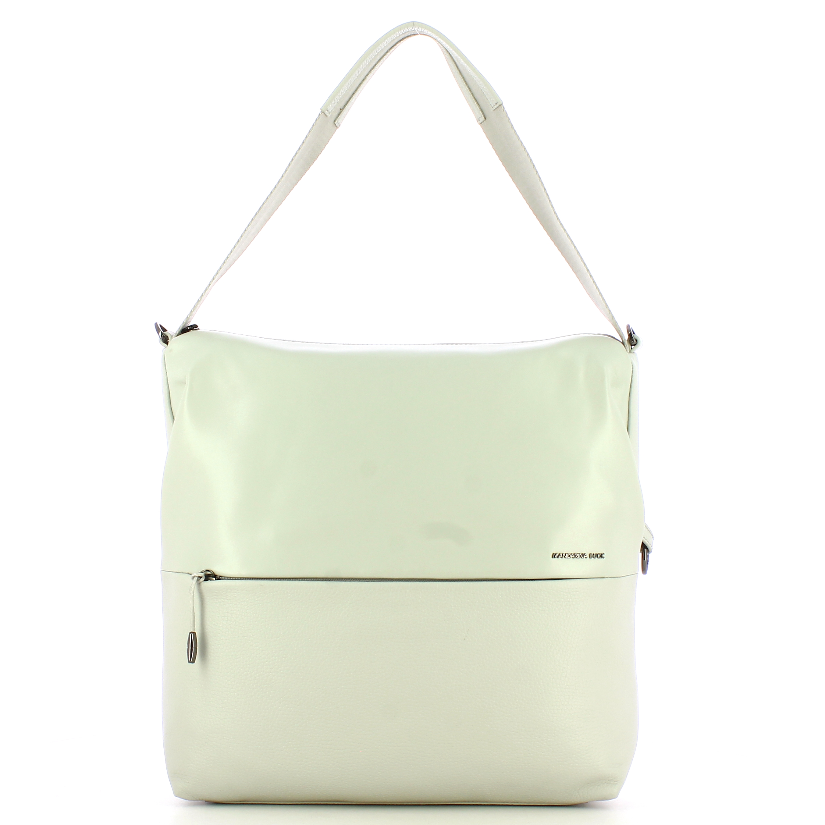 Mandarina Duck Borsa a spalla in pelle Athena Pearl - 1