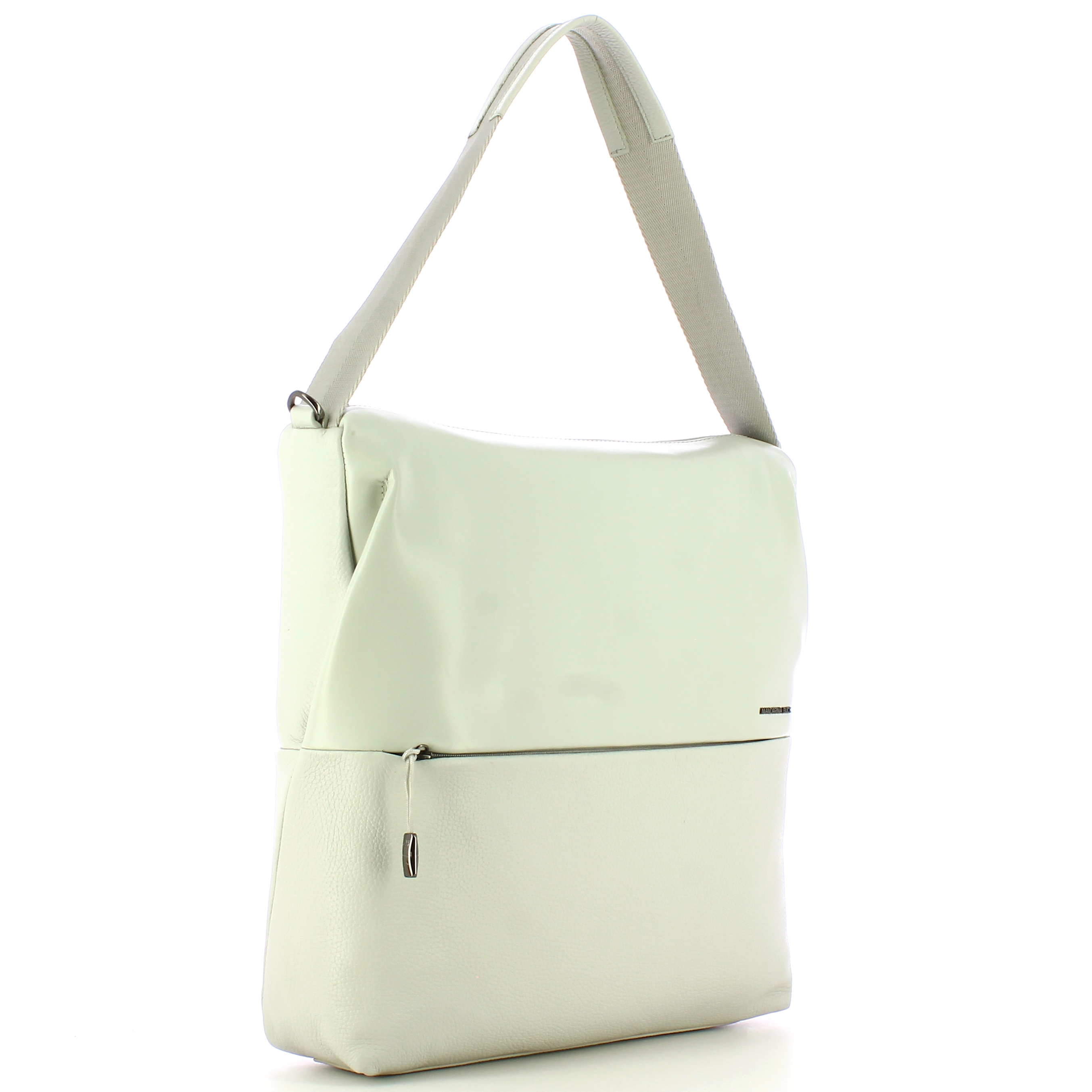 Mandarina Duck Borsa a spalla in pelle Athena Pearl - 2