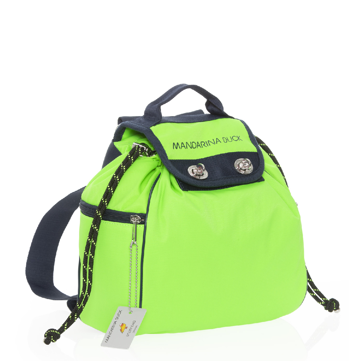 Mandarina Duck Zaino Utility Fluo Green - 2