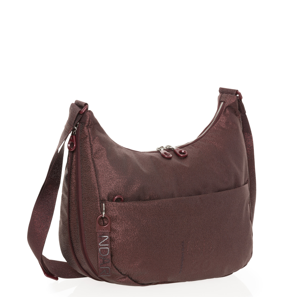 Mandarina Duck Borsa a mezzaluna Espandibile MD20 Lux Shiny Sunset - 3