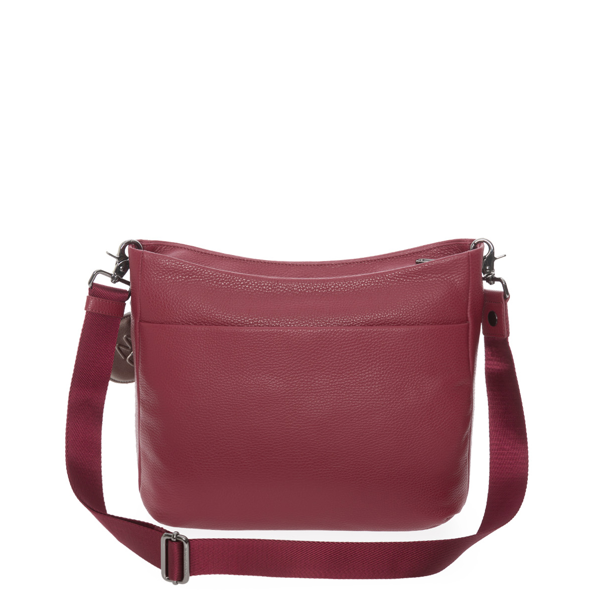 Mandarina Duck Hobo Bag in pelle Mellow Rumba Red - 3