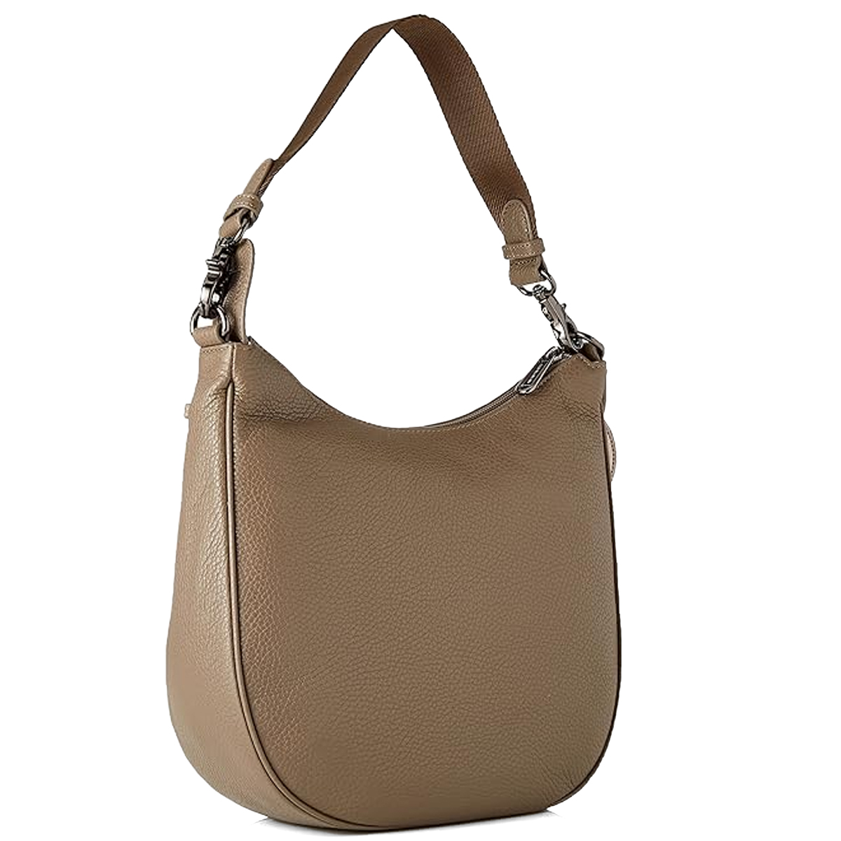 Mandarina Duck Hobo Bag Mellow in pelle Clay - 2