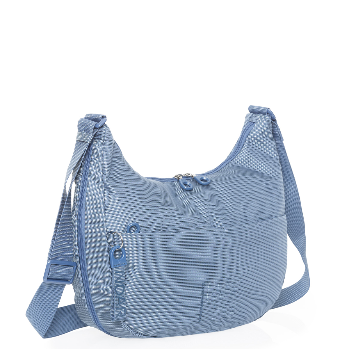 Mandarina Duck Borsa a tracolla espandibile MD20 Scuba Blue - 2